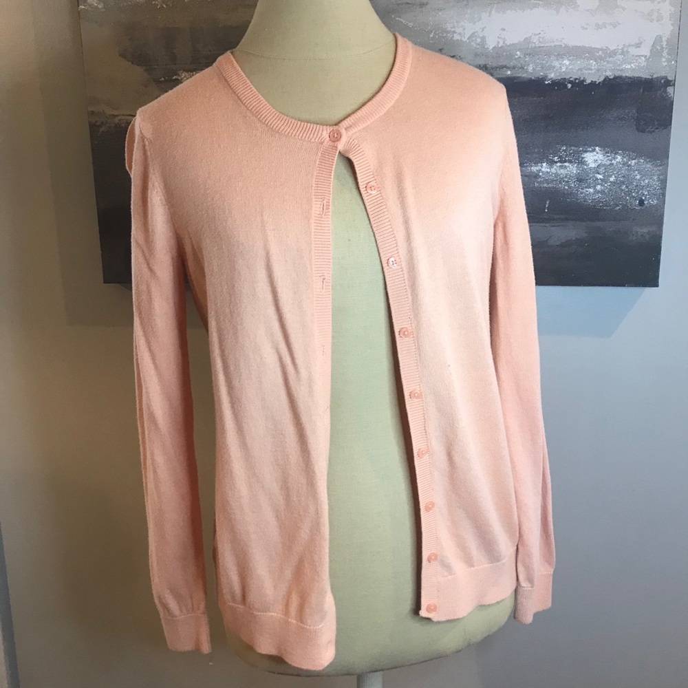 Old Navy Peach Cardigan size M
